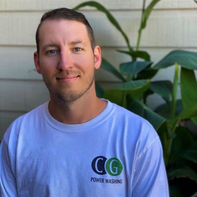Bryan Gerhold, owner of Clean Green Power Washing