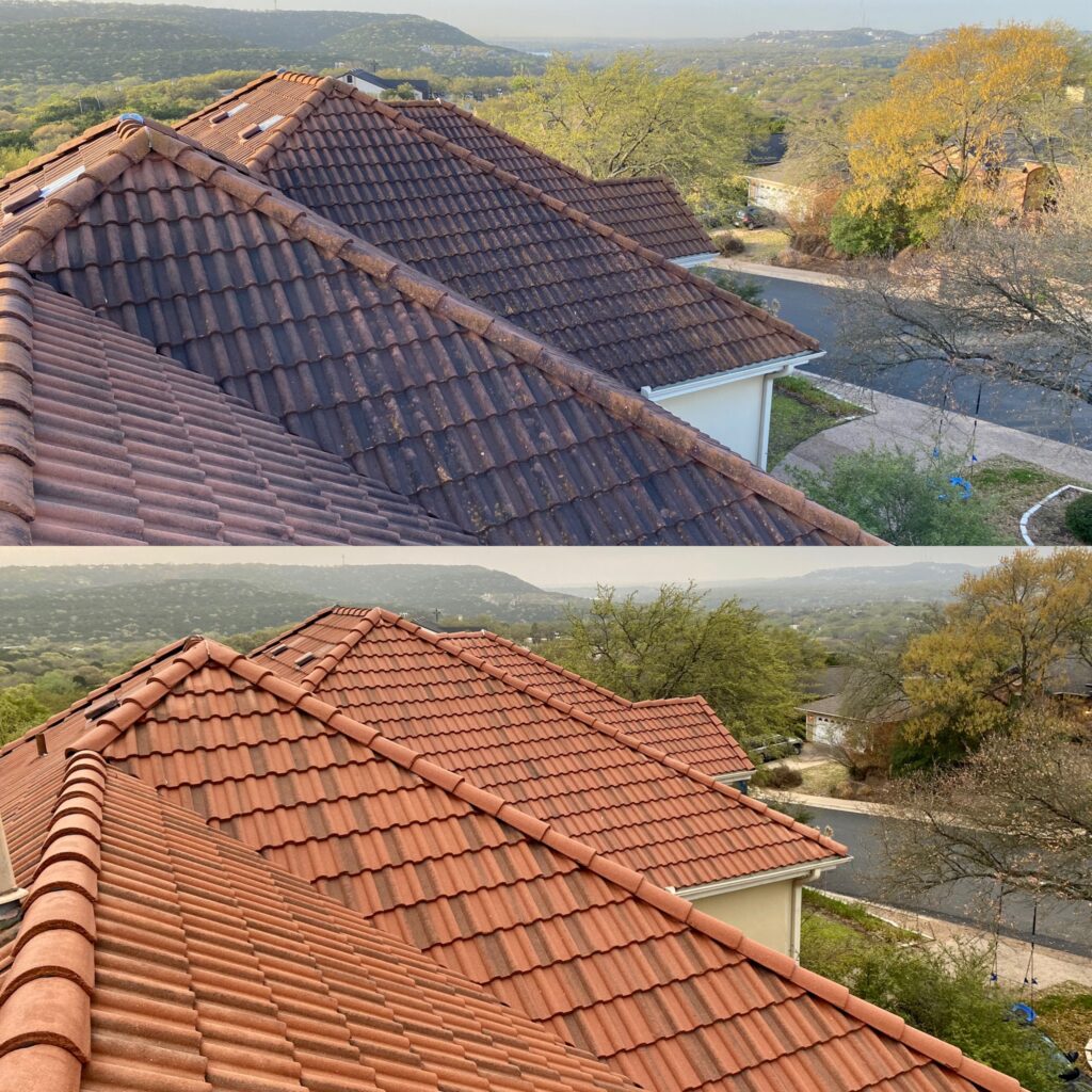 Tuscan stone estate before and after